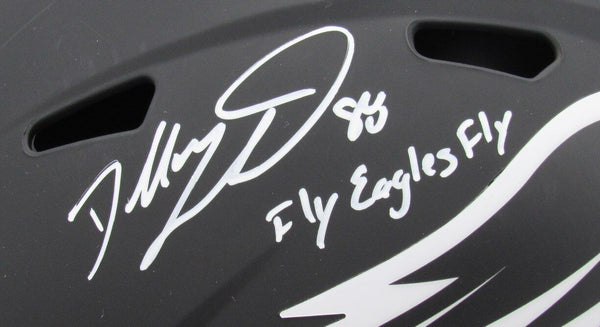 Signed Inscr Full Size Replica Football Fanatics Goedert Dallas Helmet