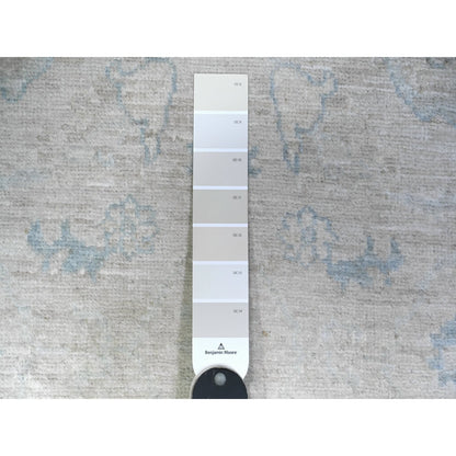 2'5"X23'8" Beige Washed Out Peshawar Hand Knotted Wool Xl Runner Rug