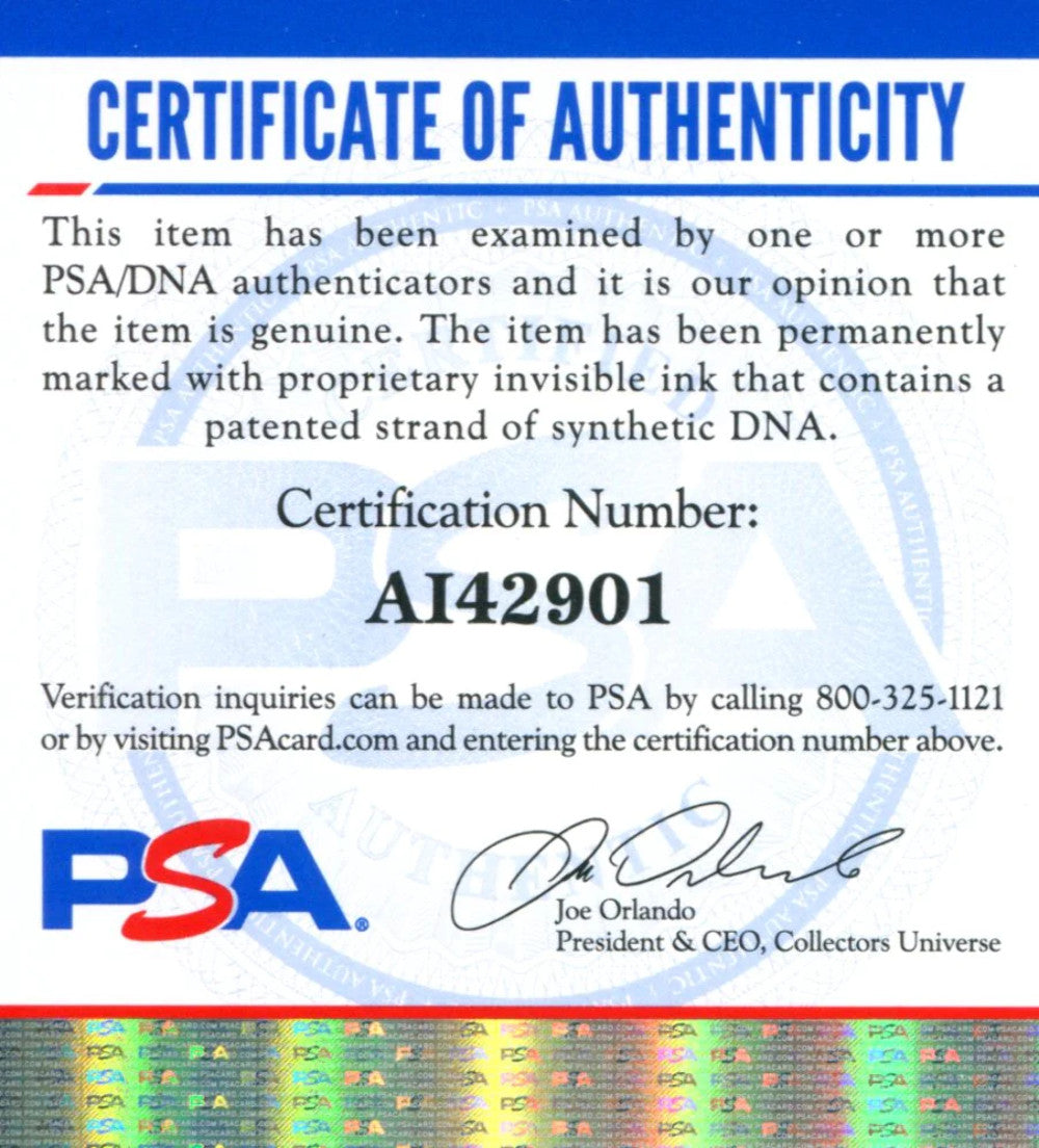 Sammy Bough Autographed 8X10 Photo (Psa)