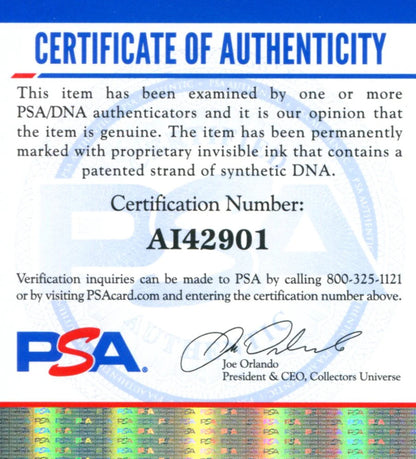 Sammy Bough Autographed 8X10 Photo (Psa)