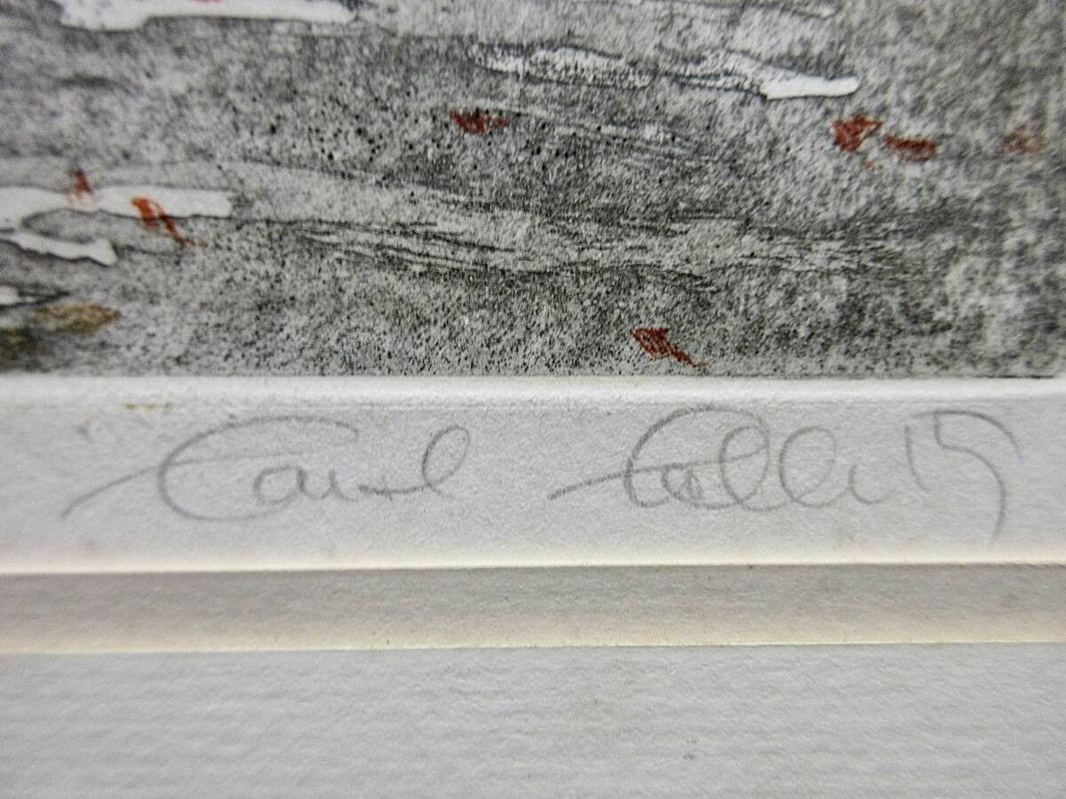 Carol Collette "Culver'S Farm" Original Etching Pencil Signed Numbered Framed