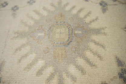 Vintage Style Chobi Rust Orange Floral Design