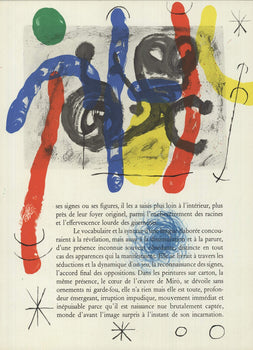 Joan Miro Abstract From Dlm Number 169 