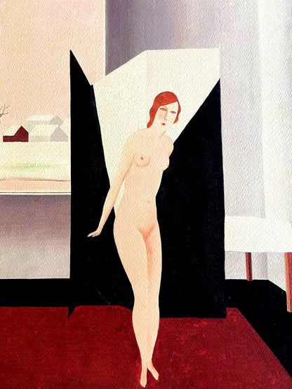 Ren Magritte Lithograph Coa Numbered A Hand Signed Limited