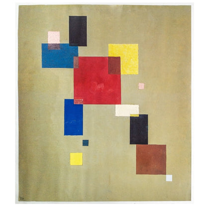 Wassily Kandinsky "Thirteen Rectangles" Vintage