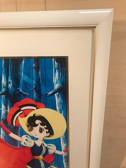 Osamu Tezuka Piezograph Canvas "Time Of Battle" Limited Edition Signed Coa Japan