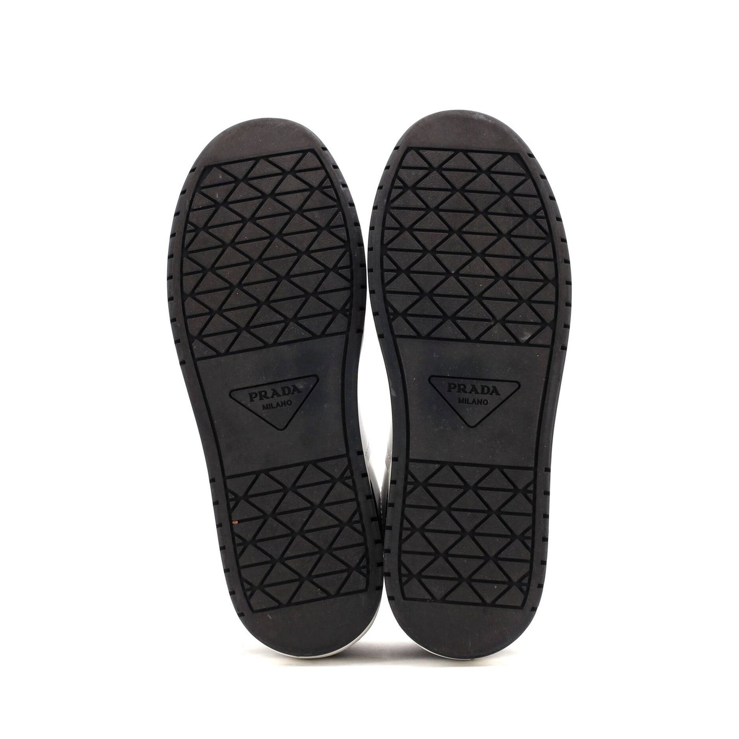 Prada Women'S Downtown Low-Top Sneakers Leather