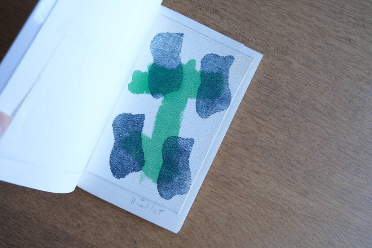 Claude Viallat "Suite" Signed Silkscreen On Canvas Limited Edition Book 275
