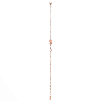 Chanel Extrait De No.5 Bracelet 18K Beige Gold With Diamonds