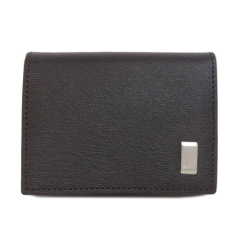Leather Dunhill logo coin purse
