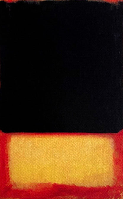 Mark Rothko Lithograph Coa Signed Op Numbered In Pencil Crayon Certified