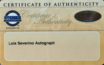 Luis Severino Autographed 11X14 Baseball Photo