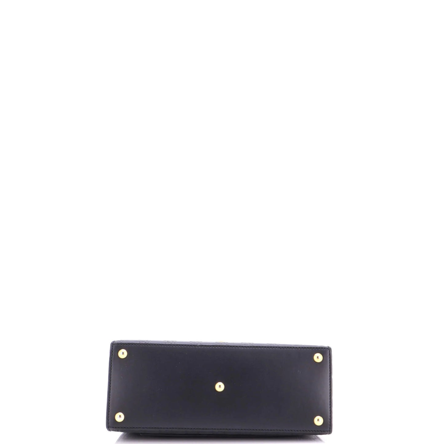 Gucci Padlock Top Handle Bag Guccissima Leather Small