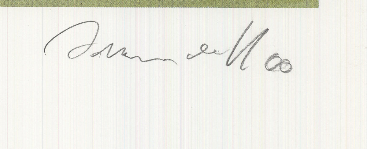 Joseph Bueys SIGNED 31.5" x 23.75" Offset Lithograph 80 Jahre JORG IMMENDORF