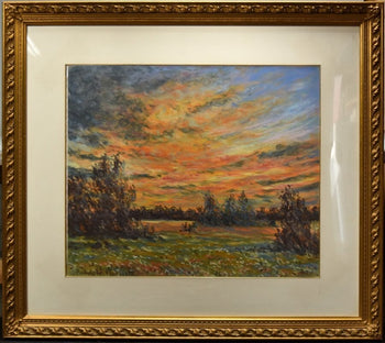 Rodolphe Planquette Original Signed Pastel