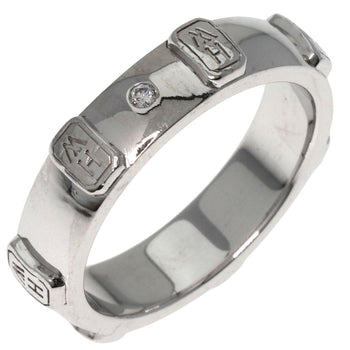 Harry Winston   Ring Hw Logo Diamond K18 White