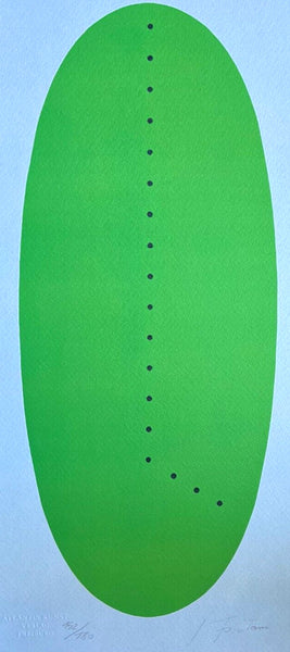 Lucio Fontana Lithograph 1978 - Signed Coa - Hand Numbered