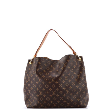 Louis Vuitton Graceful Handbag Monogram Canvas Mm