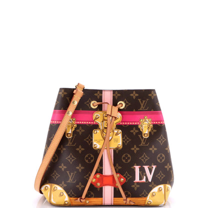 Louis Vuitton Neonoe Handbag Limited Edition Summer Trunks Monogram Canvas