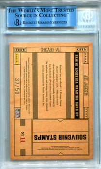 Joe Jackson 2010 Panini Century Baseball Six Century Stamp #14 Card Bgs Auth