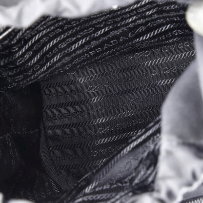 Prada Single Buckle Pocket Backpack Tessuto Small