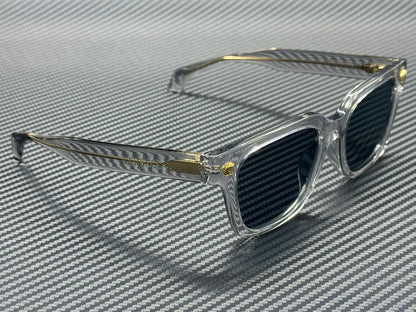 VERSACE VE4510U 530580 Transparent Grey Dark Blue Men's 52 mm Sunglasses