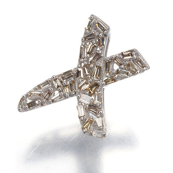Diamond 0.30Ct Pendant 18K 750 White Gold