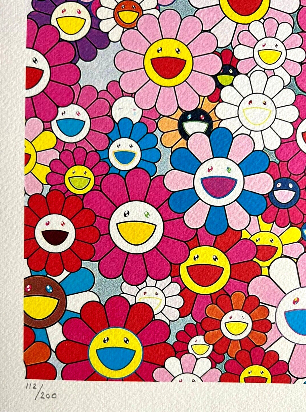 Takashi Murakami Lithograph Mori Art Museum Coa (Original Numbered Limited)