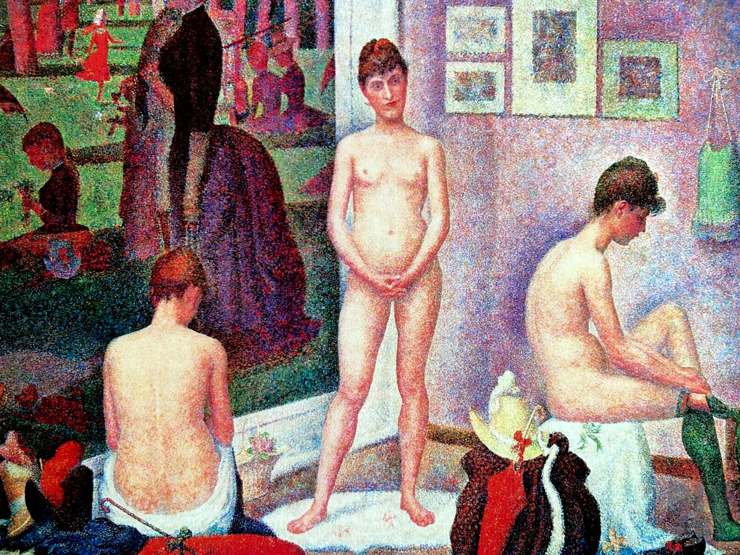 Georges Seurat, Lithograph Coa 175 Ex. Signed Op Numbered In Pencil Crayon