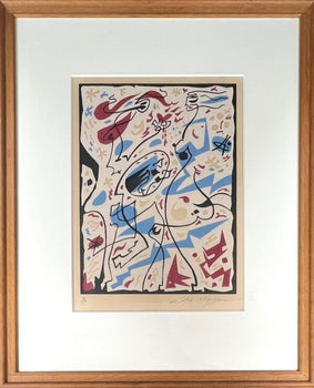 Andr Masson Original Etching Print Daily Magic