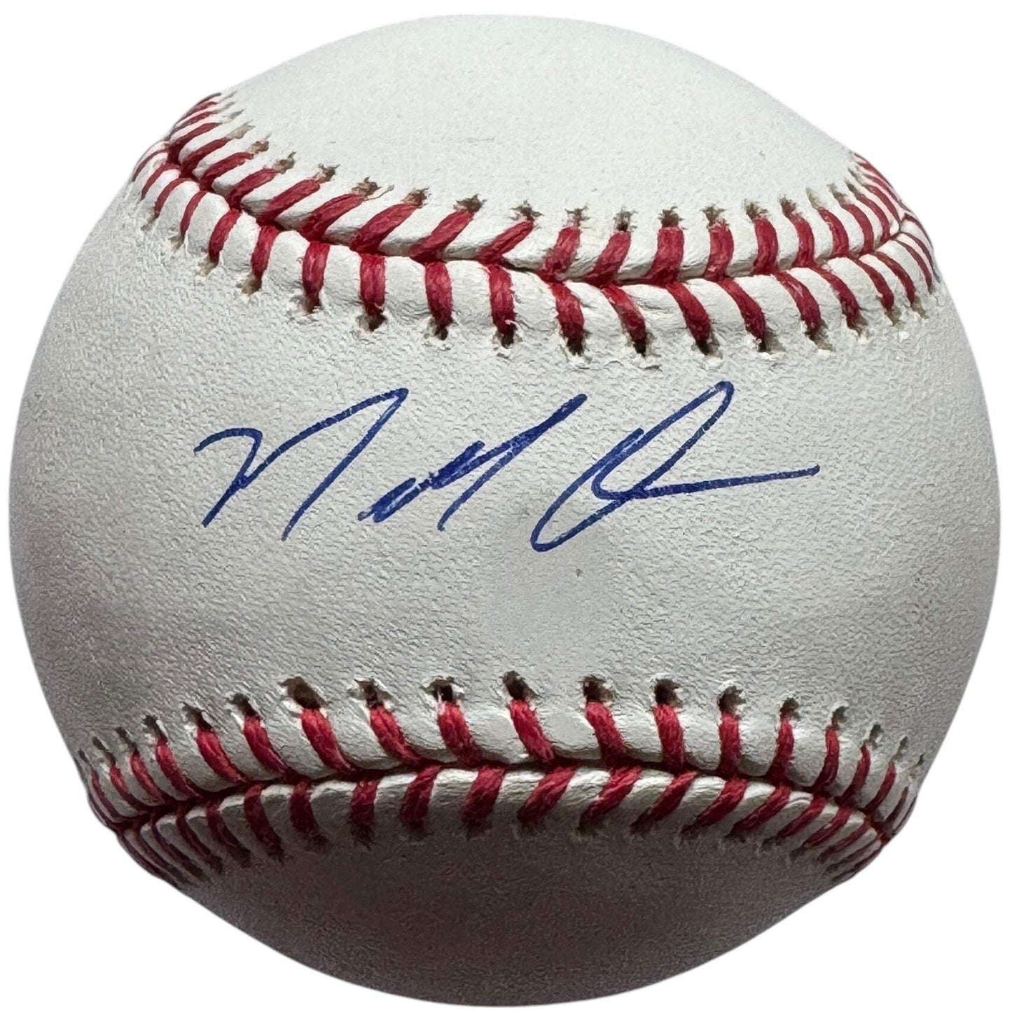 Marcell Ozuna Autographed Official Major League Baseball (Mlb/Fanatics)
