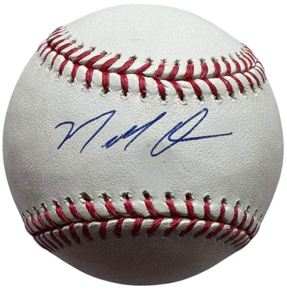 Marcell Ozuna Autographed Official Major League Baseball (Mlb/Fanatics)