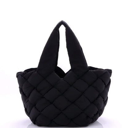 Bottega Veneta Cassette Paper Tote Intrecciato Nylon