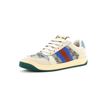 Gucci Screener Sneakers Gg Canvas With Crystals