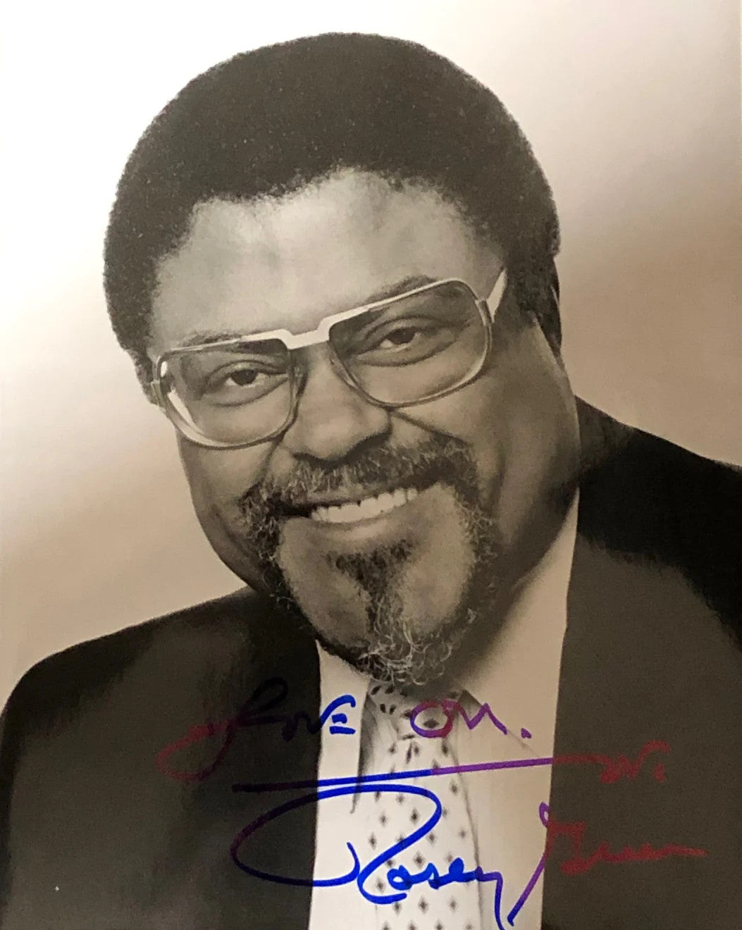 Rosey Grier Autographed 8X10 Photo Los Angeles Rams