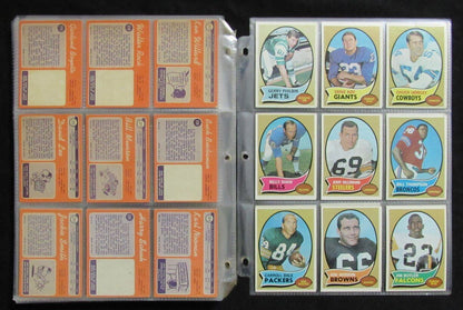 1970 Topps Football Card Complete Set (1-263)