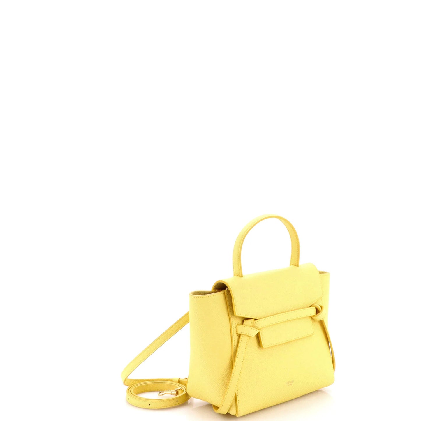 Celine Belt Bag Textured Leather Nano