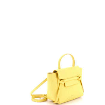 Celine Belt Bag Textured Leather Nano