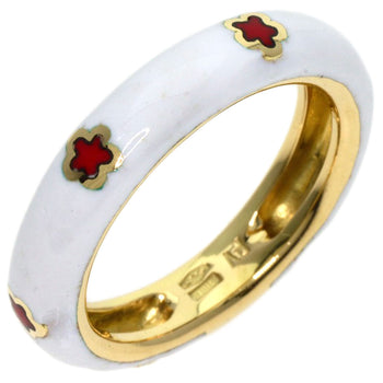 Ponte Vecchio   Ring Enamel K18 Yellow Gold