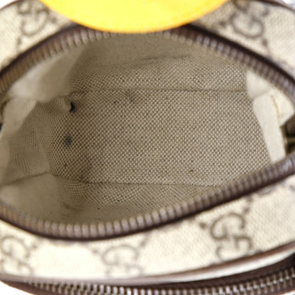 Gucci Neo Vintage Top Handle Crossbody Bag Gg Coated Canvas Mini