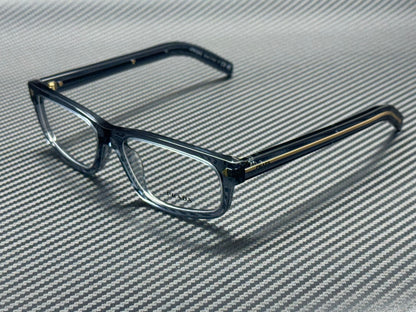 PRADA PR B02V 17T1O1 Transparent Ocean Men's 57 mm Eyeglasses