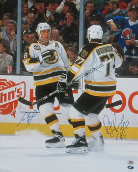Ray Bourque/Cam Neely Dual-Signed 16X20 Photo