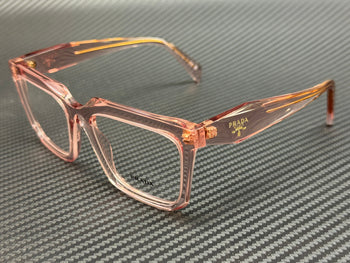 PRADA PR A19V 19Q1O1 Transparent Peach Women's 54