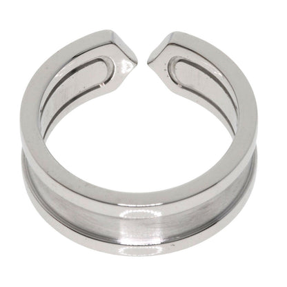 Cartier Ring C2 Ring Diamond #49 K18 White Gold