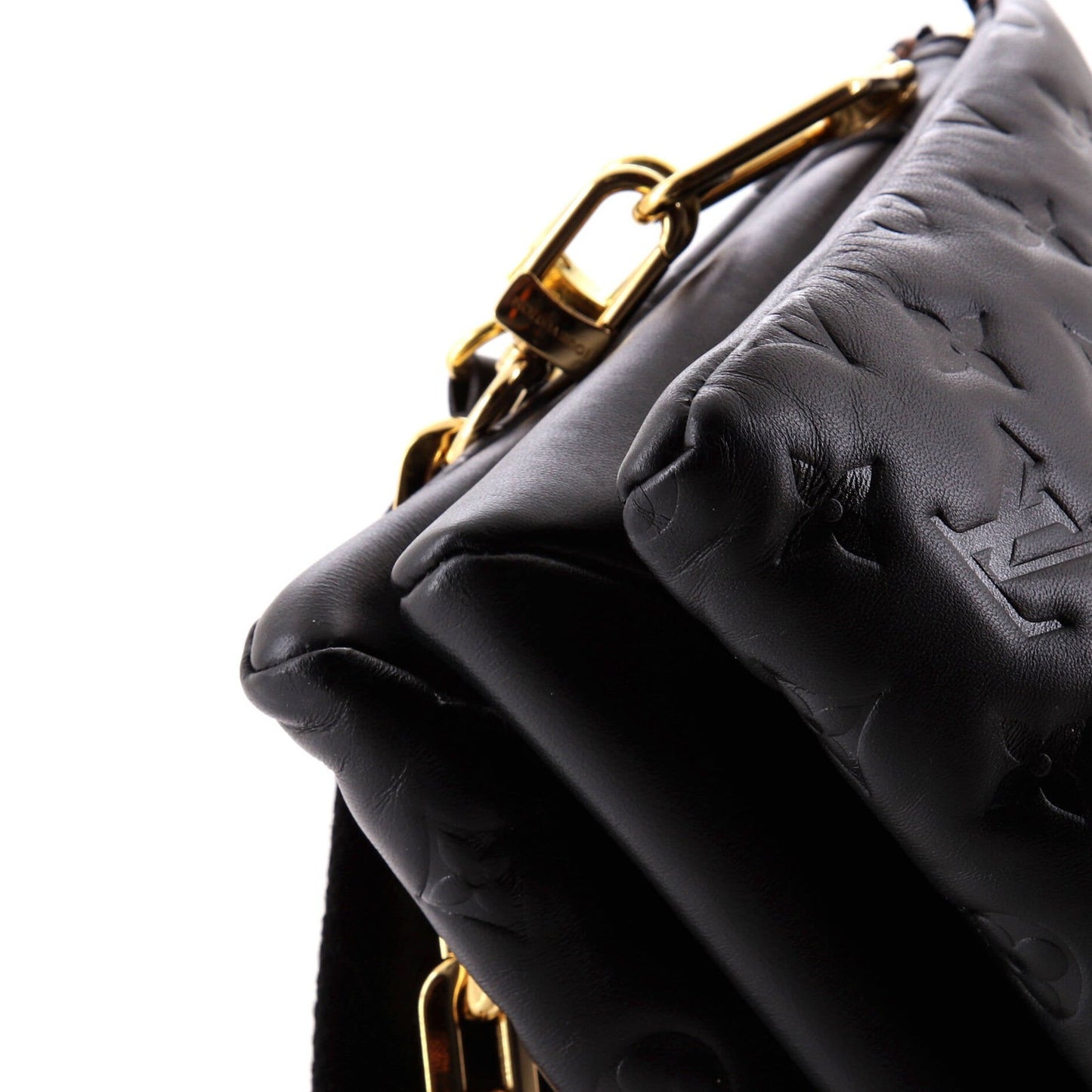 Louis Vuitton Coussin Bag Monogram Embossed Lambskin Pm