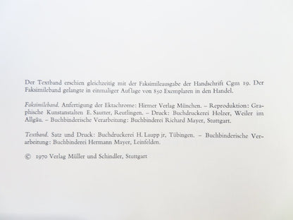 Parzival; Titurel Tagelieder By Wolfram Von Eschenbach - First Edition - 1970