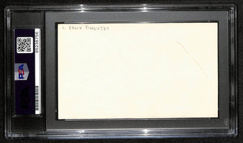 Erny Pinckert Cfb Hof Signed/Auto 3X5 Index Card