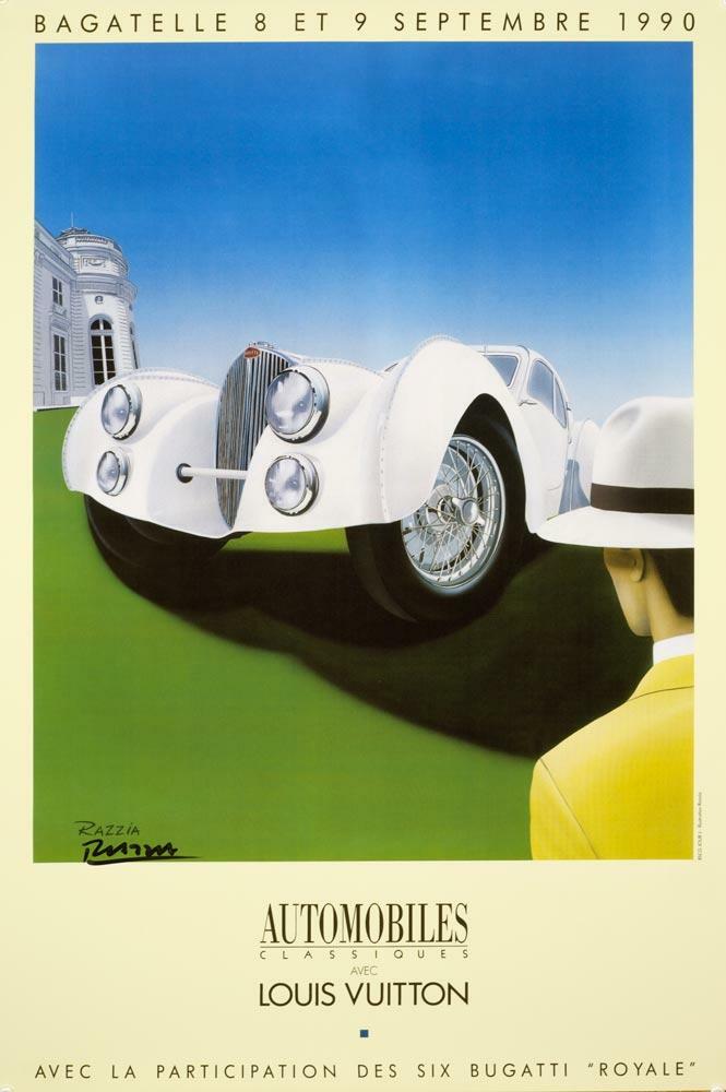 Bagatelle 1990 Razzia Louis Vuitton Original Vintage French Poster
