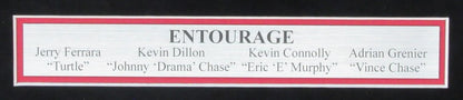 "Entourage" Multi-Signed/Inscr By 4 Cast Members