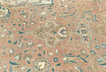 Extra Large Antique Distressed Vintage Oriental